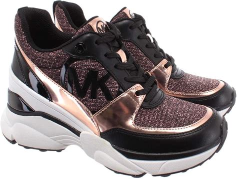 michael kors hx18g sneaker|Michael Kors rose gold trainers.